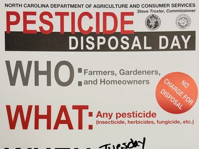 Pesticide Disposal Day