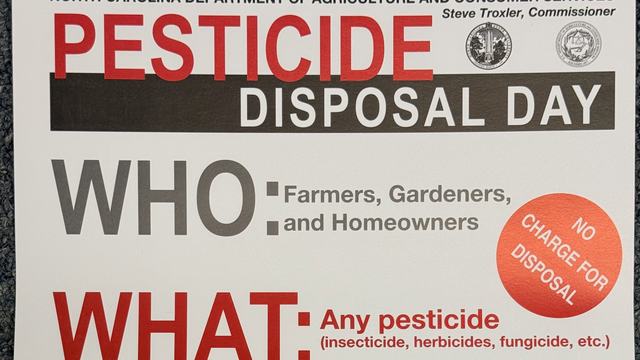 Pesticide Disposal Day