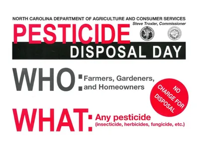Pesticide Disposal Day Flyer