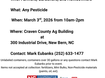Pesticide collection day craven