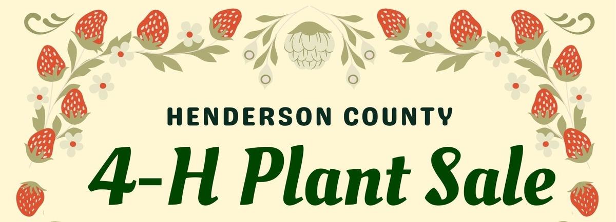 Plant Sale Banner