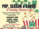 Pop, Season & Savor: A Family Fun Lab
Cost: $13 per family 
When:September 8, 2026 6:30PM - 7:30PM
Where: Randolph County Ag Center
Fun for the whole family!