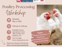 Poultry Processing Workshop Flyer