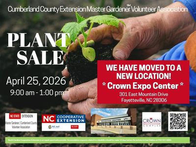 Plant Sale announcement concerning location move.