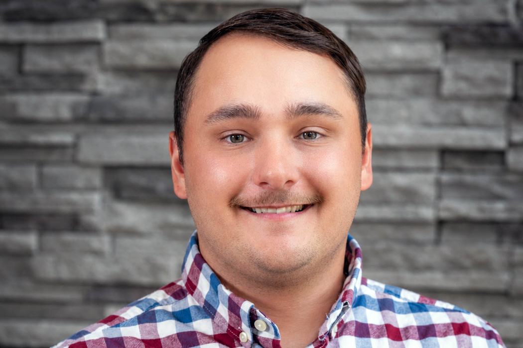 A closeup photo of Ryan Hamberg, who is joining NC State as Extension weed specialist