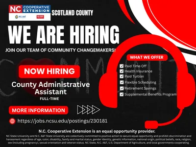 We Are Hiring flyer