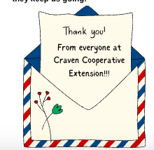 Illustration of Thank You Card in Envelope