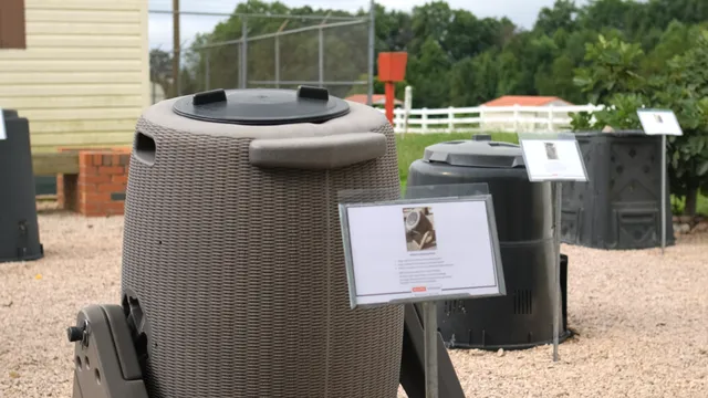 Compost Bins at the NCSU Compost Learning Lab