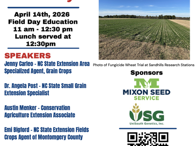 wheat field day flyer