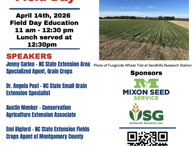 wheat field day flyer