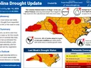NC Drought Update Map