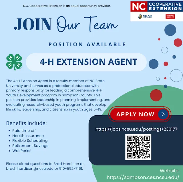 4-H Agent Job Posting