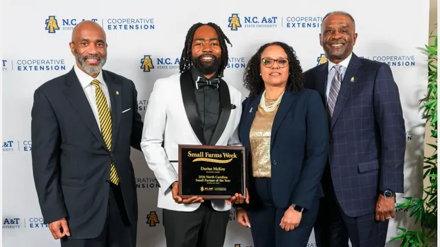 2026 NC Small Farmer of the Year Darius McKoy