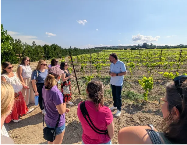 NC State students explored Marianna’s Vineleaves which highlighted 15 value-added products, all produced on 85 acres.