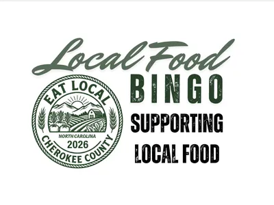 Local Food Bingo Supporting Local Food Logo