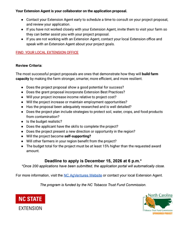 agventures grant program