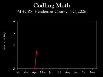 Chart showing insect population trends