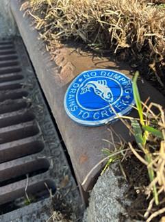Storm drain marker