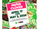 Flyer with 2026 Tractor Supply Company Paper Clover Spring Drive dates April 17th through May 3rd.