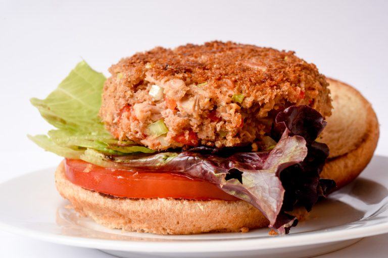 Tuna burger.