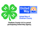 Chatham County 4-H is a proud participating United Way Agency