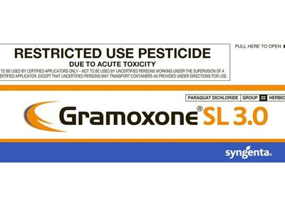 Gramoxone label