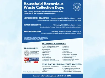 Flyer for Household Hazardous Waste Collection
