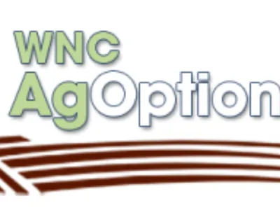 Logo reading 'North Carolina Cooperative Extension' next to 'WNC AgOptions'