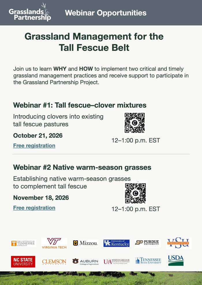 Webinar announcement