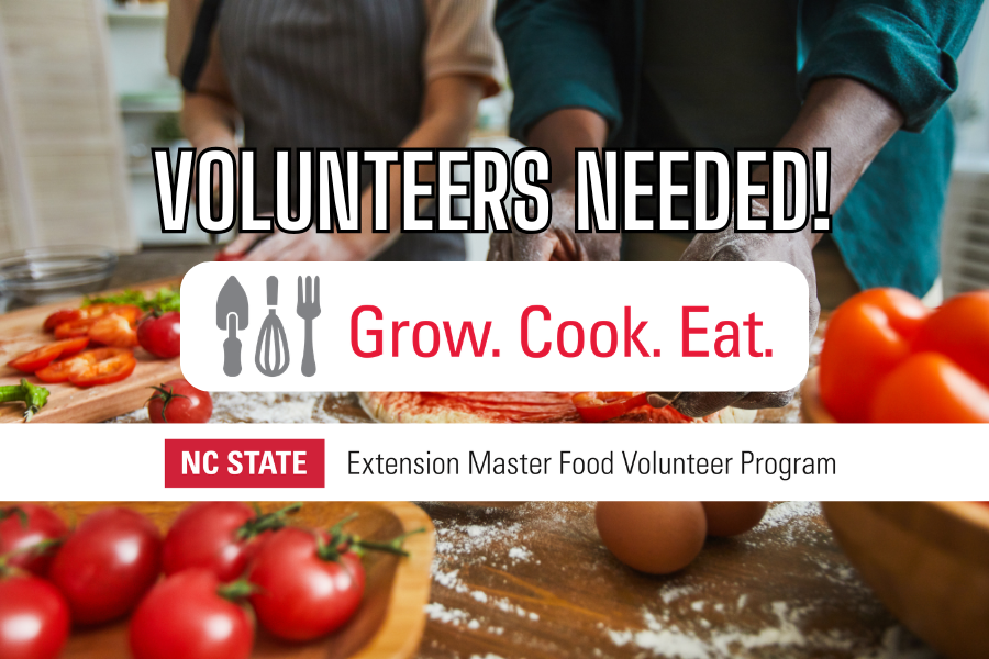 Graphic with people cooking and contact information for agent