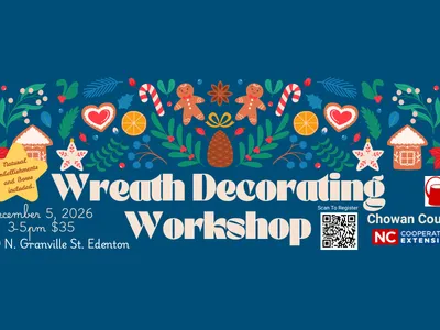 Wreath Decorating Workshop Flier