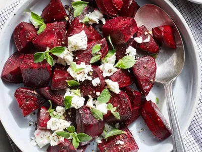 feta and beet salad