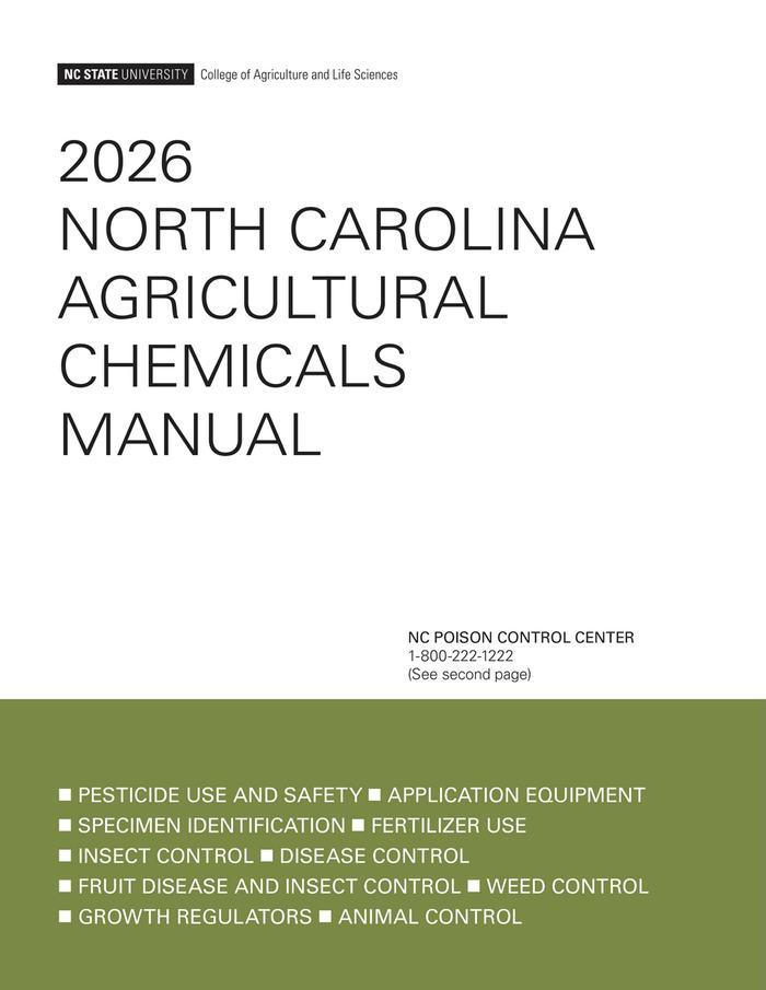 2026 NC State Agricultural Chemical Manual