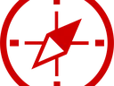 red compass icon from ncsu branding