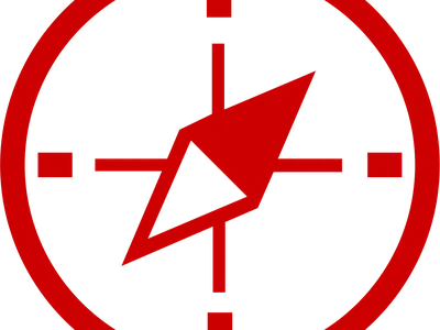 red compass icon from ncsu branding