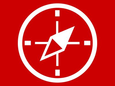 white compass icon