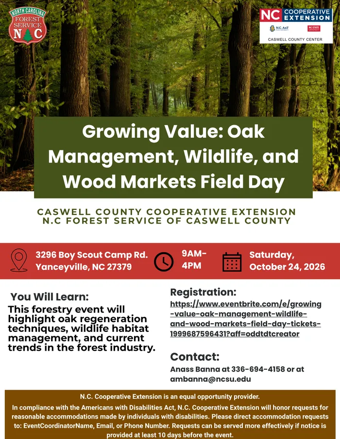 forestry flyer