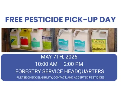 free pesticide pick up day in caswell county may 7th