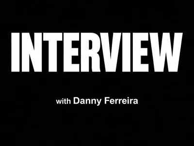 Title slide "INTERVIEW with Danny Ferreira"