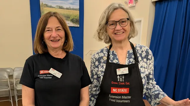 Extension Master Food volunteers