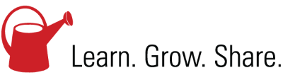 Learn. Grow. Share. logo