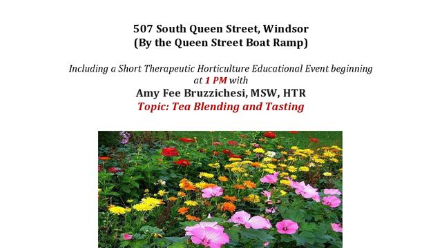 Bertie County Master Gardener 2026 Plant Sale. May 2, 11am-6pm. 507 S. Queen St, Windsor. Tea event 1pm.