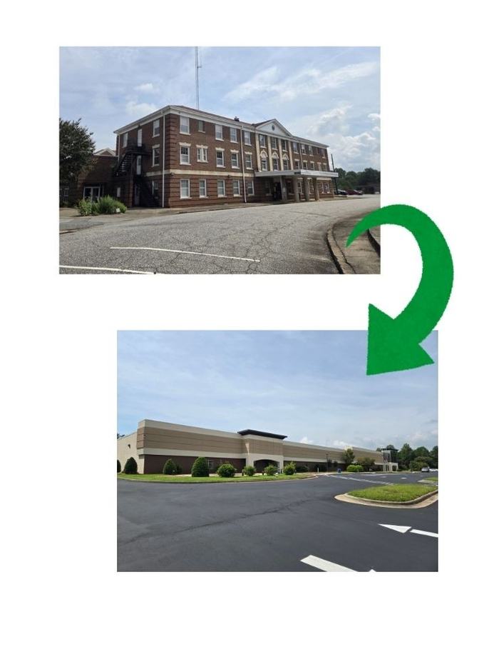 The Agricultural Resource Center, located at the old hospital building and the New ARC location at the old CVCC East building.