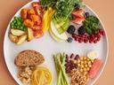 healthy food on a plate