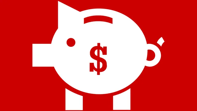 piggy bank, white