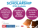 Herter O'Neal Scholarship : Nc Residents : Deadline is March 20th