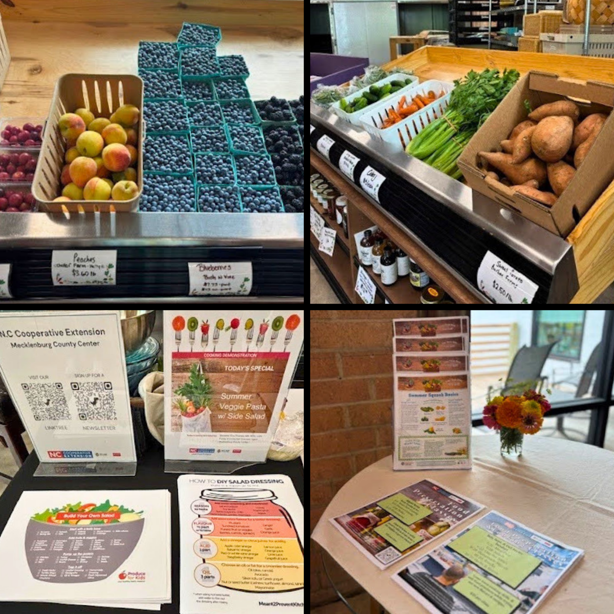 Bringing the Farm Home: NC Cooperative Extension Hosts Vibrant Mini Farmer’s Market Event in Mecklenburg County