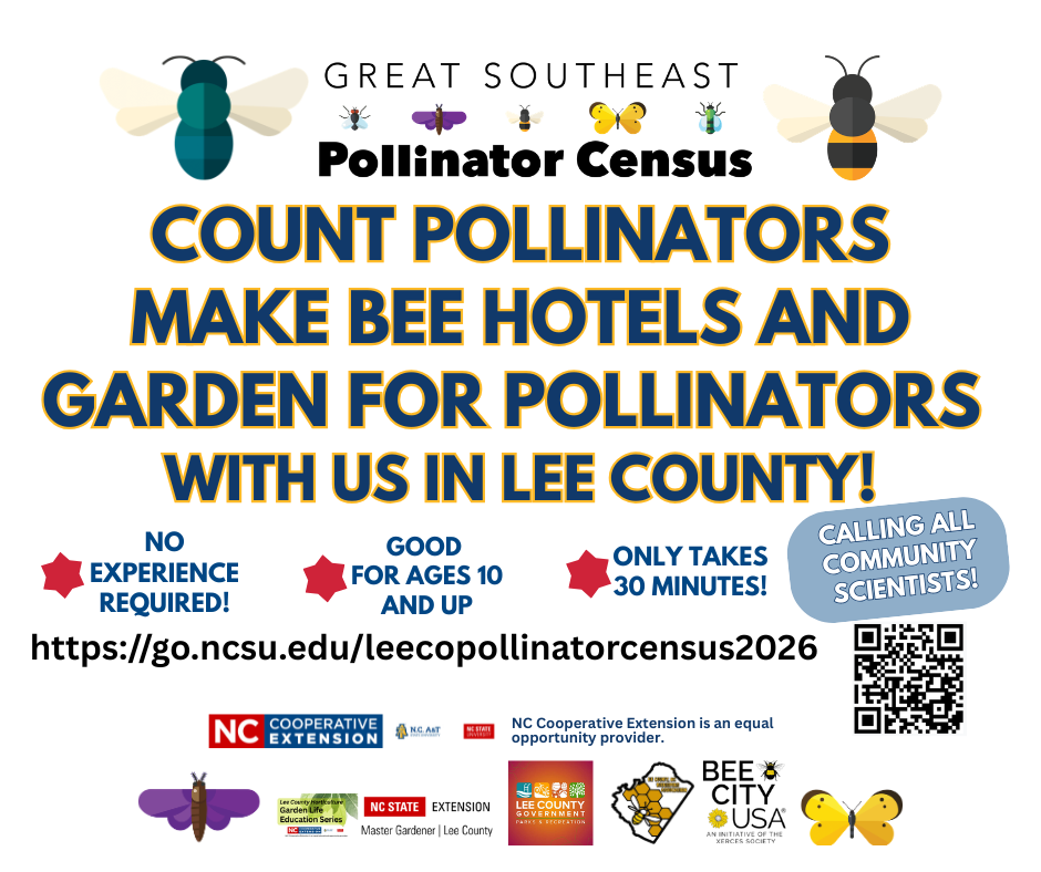 Lee County Participates in the Great Southeast Pollinator Census